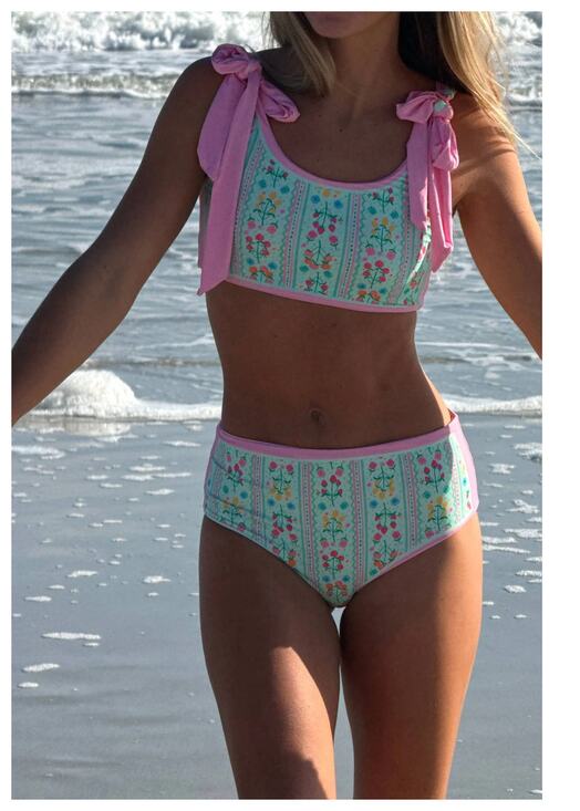 Beach Riot Other - NEW Beach Riot Marcella High Waist Bikini Bottoms Size Large